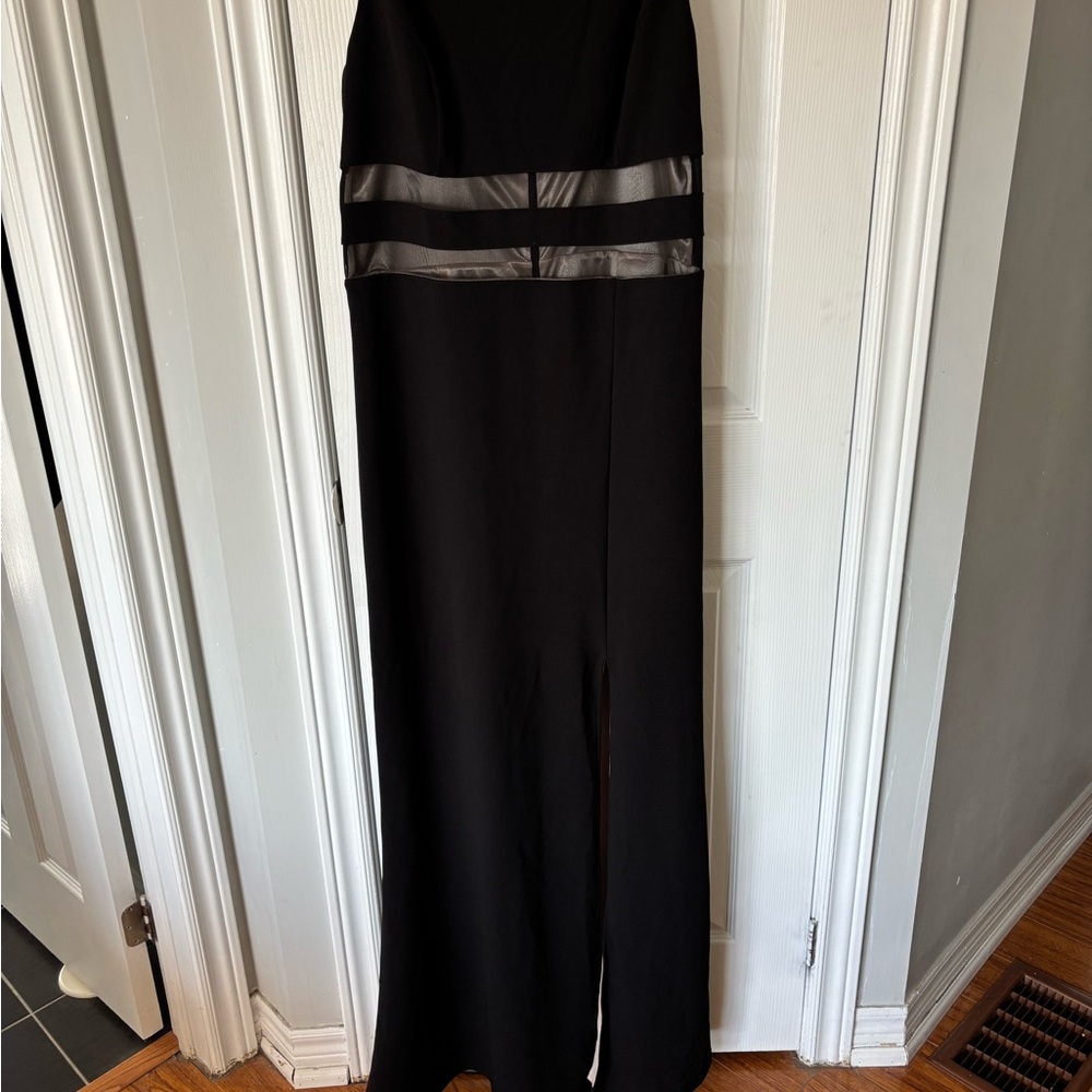 Le Chateau Black and Cream Garment Size XL